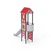 Einturm-Kombispielanlage - Hoch, mit Dach VVZ-VZP1-006-15