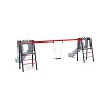 Doppelrutsche mit Schaukel - Sitz 1x Classic VVZ-AP007-10