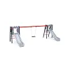 Doppelrutsche mit Schaukel - Sitz 1x Classic VVZ-AP007-10