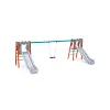 Doppelrutsche mit Schaukel - Sitz 1x Classic VVZ-AP007-10