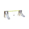 Doppelrutsche mit Schaukel - Sitz 1x Classic VVZ-AP007-10