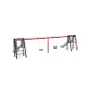 Doppelrutsche mit Schaukel - Sitz 1x Classic, 1x Baby VVZ-AP008-10