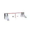 Doppelrutsche mit Schaukel - Sitz 1x Classic, 1x Baby VVZ-AP008-10