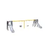 Doppelrutsche mit Schaukel - Sitz 1x Classic, 1x Baby VVZ-AP008-10