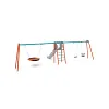 Doppelrutsche mit Schaukel - Sitz 1x Classic, 1x Baby, 1x Nest VVZ-AP006-15