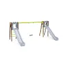 Doppelrutsche mit Schaukel - Sitz 1x Classic VVZ-AP007-15