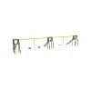 Dreifachrutsche mit Schaukel - Sitz 2x Classic, 2x Baby VVZ-AP010-15