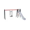 Rutsche mit Schaukel - Sitz 1x Mutter und Kind VVZ-AP002-MaD-15