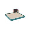 Pädagogischer Sandkasten 3 × 3 m mit Zeichentafel und Zähler VVZ-PD004
