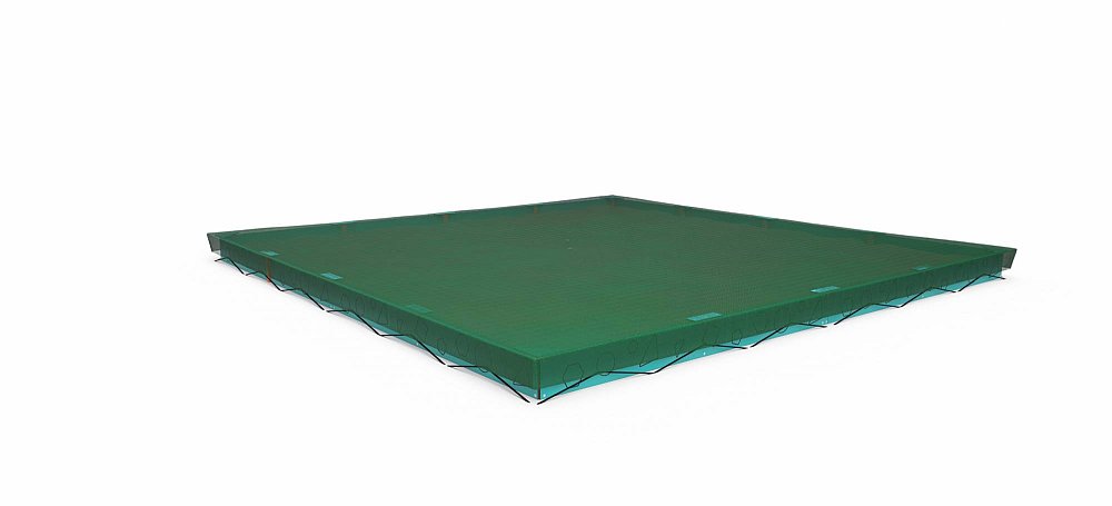 Sandkastenabdeckung 6x6m