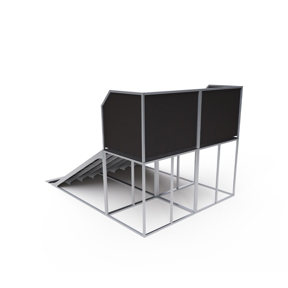 Skatepark-Rampe VVZ-BANK-1,5 m