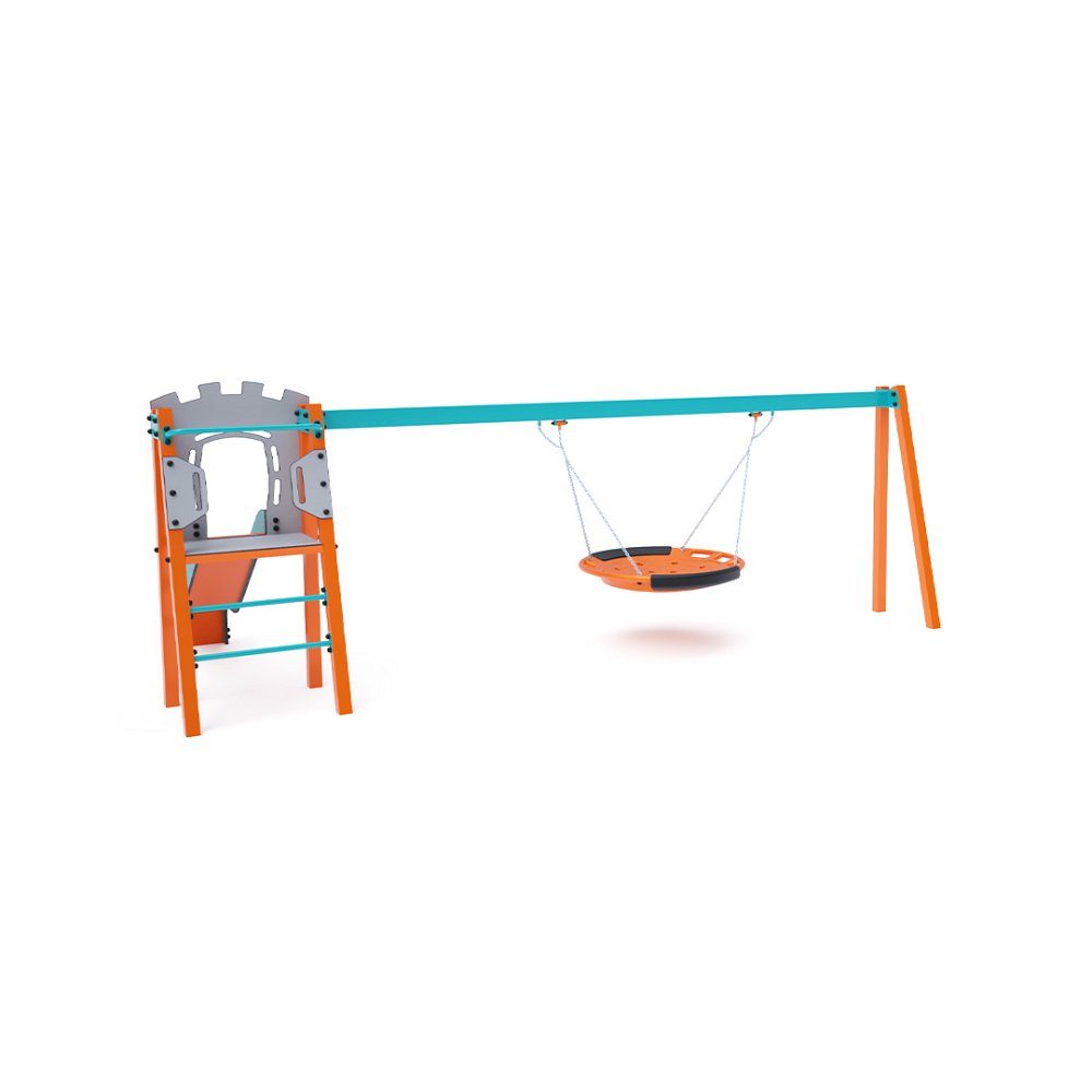 Rutsche mit Schwingfunktion bis zu 1 m VVZ-A004