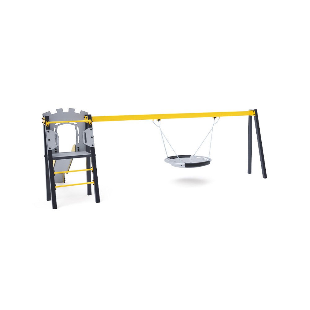 Rutsche mit Schwingfunktion bis zu 1 m VVZ-A004