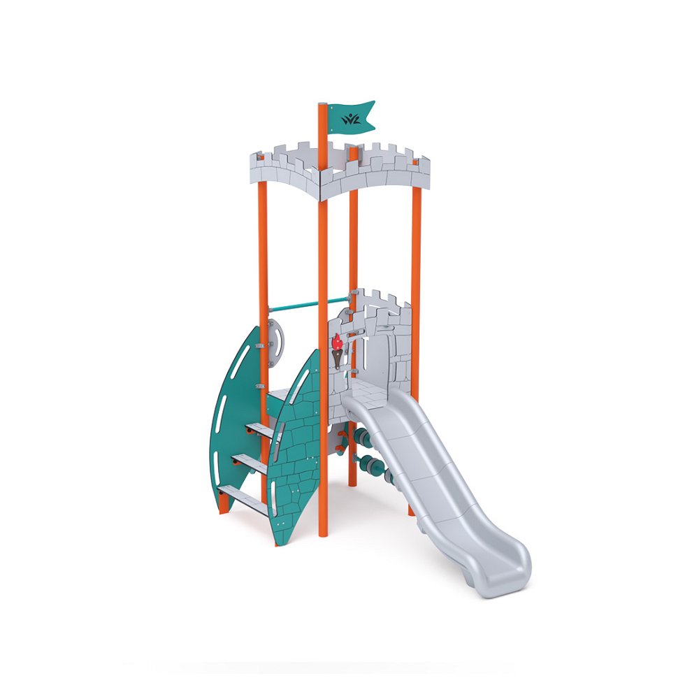 Einturm-Kombispielanlage - Hoch VVZ-VZP1-001-10