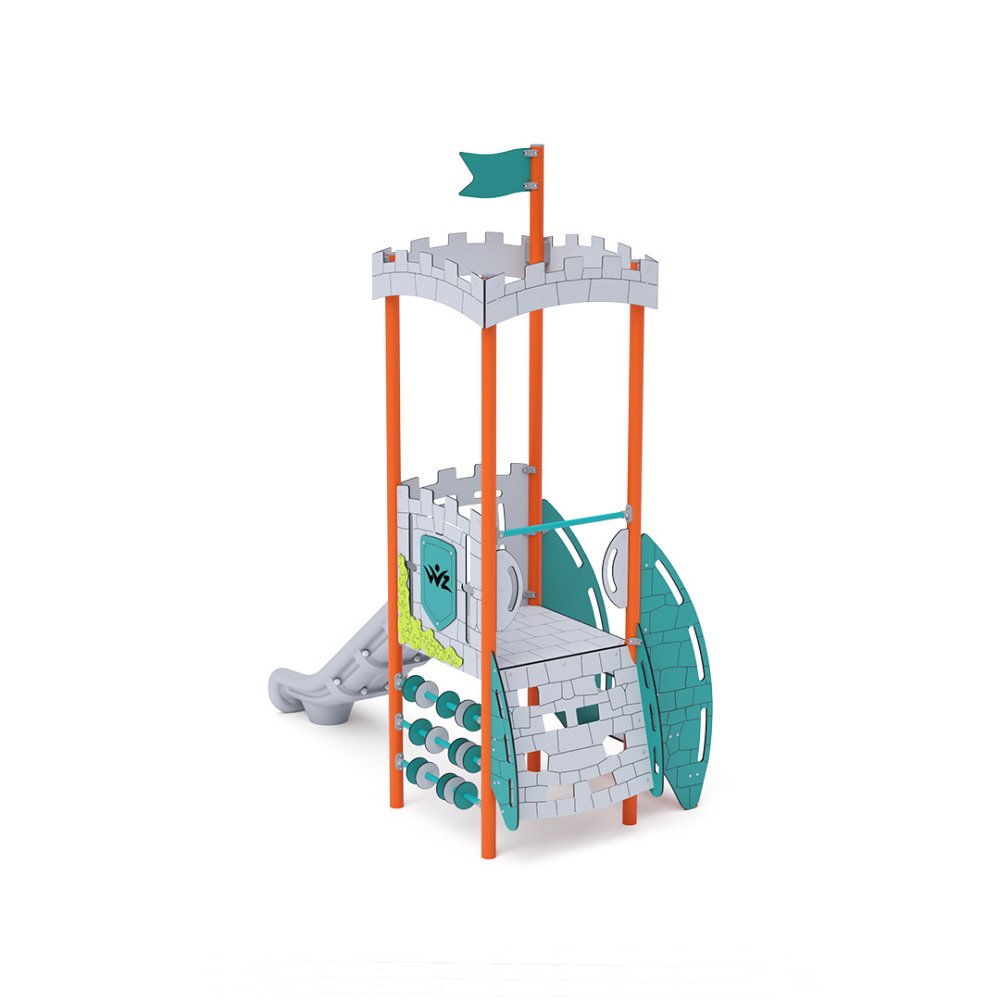Einturm-Kombispielanlage - Hoch VVZ-VZP1-001-10