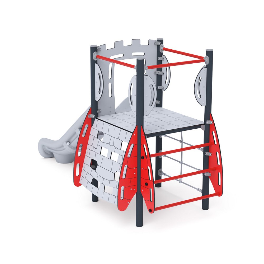Einturm-Kombispielanlage - Niedrig VVZ-VZP1-004-10