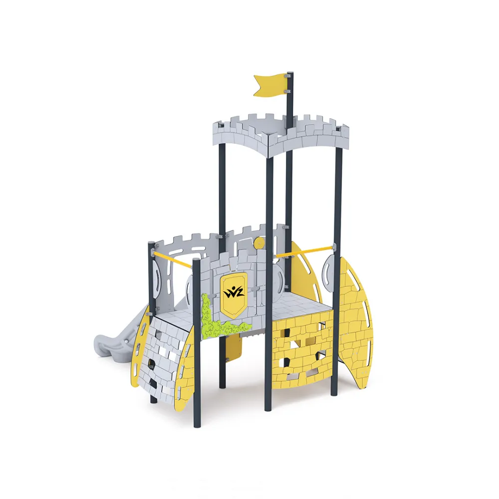 Doppelturm-Kombispielanlage - Hoch VVZ-VZP2-001-10