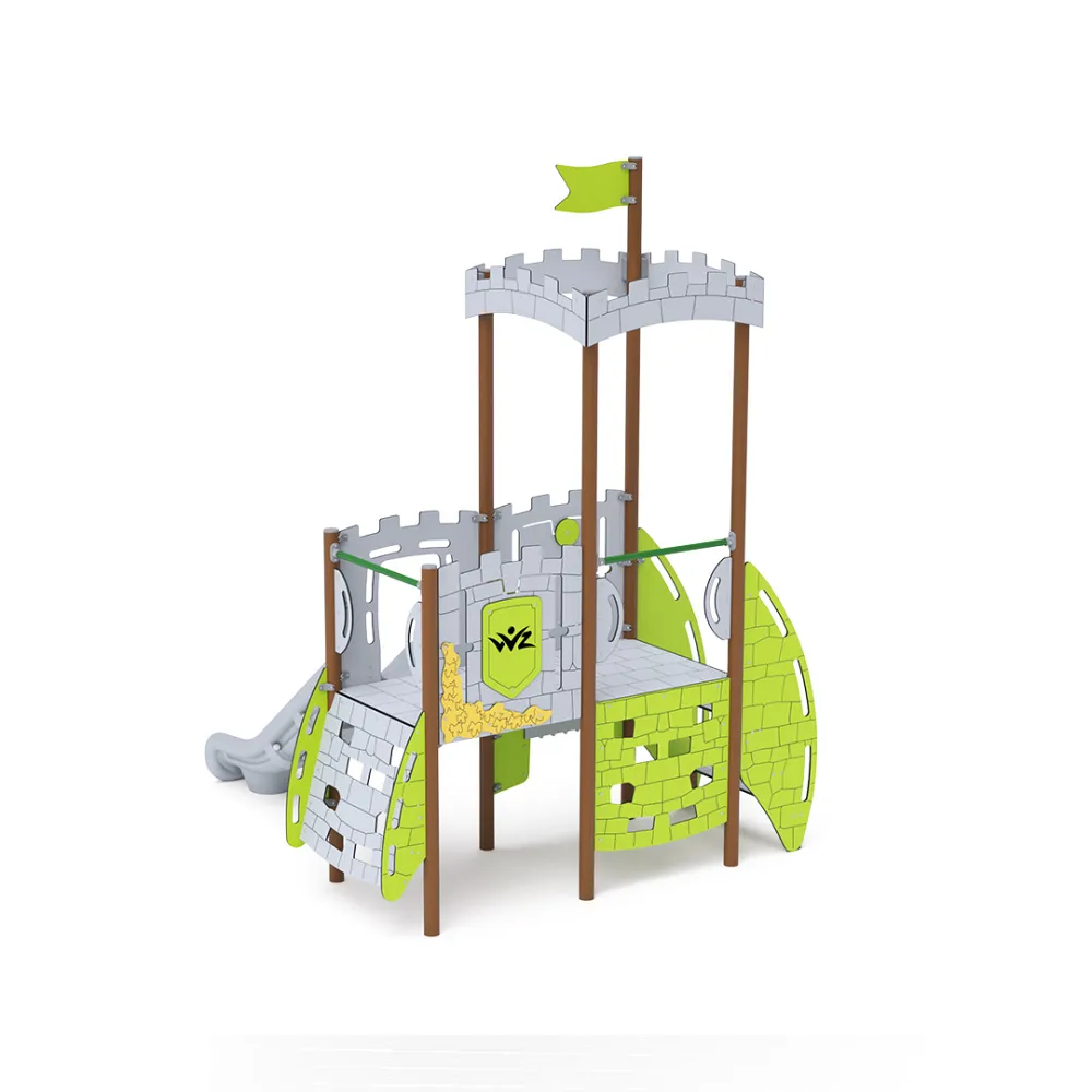 Doppelturm-Kombispielanlage - Hoch VVZ-VZP2-001-10