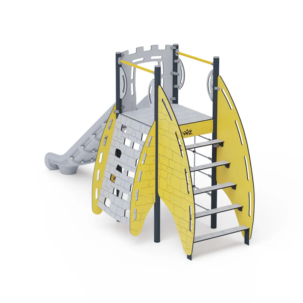 Einturm-Kombispielanlage - Niedrig VVZ-VZP1-004-15