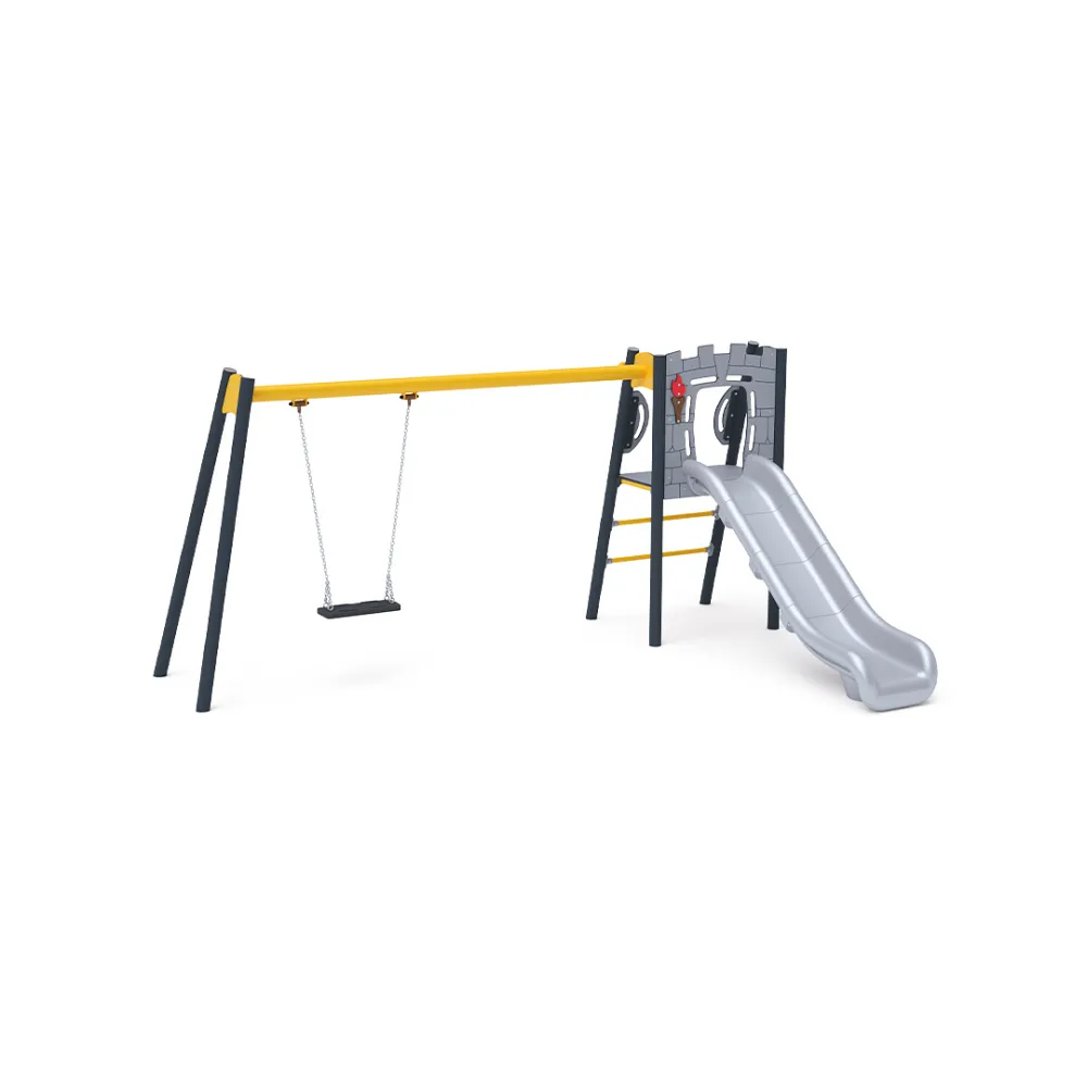 Rutsche mit Schaukel - Sitz 1x Classic VVZ-AP002-10