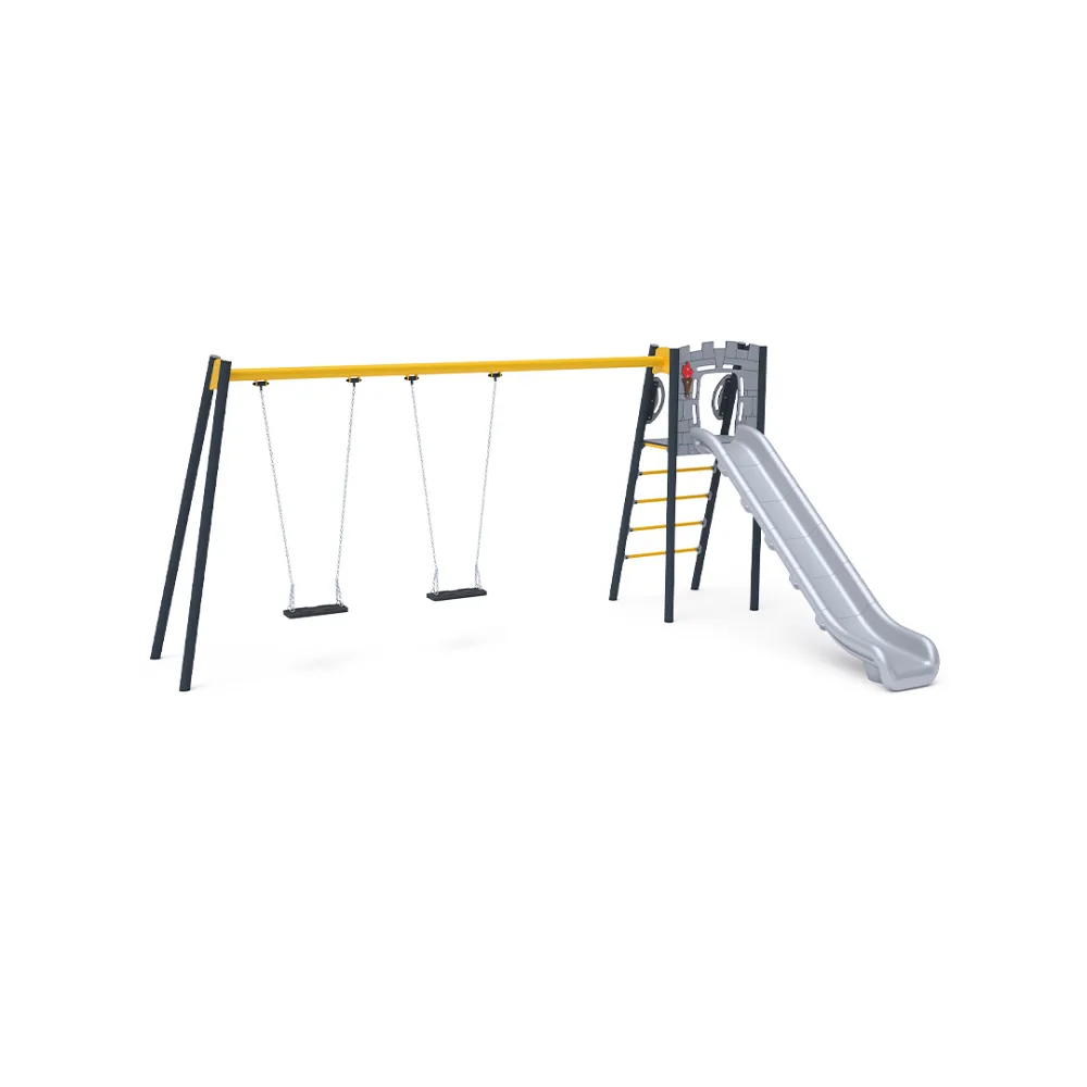Rutsche mit Schaukel - Sitz 1x Classic, 1x Baby VVZ-AP003-15