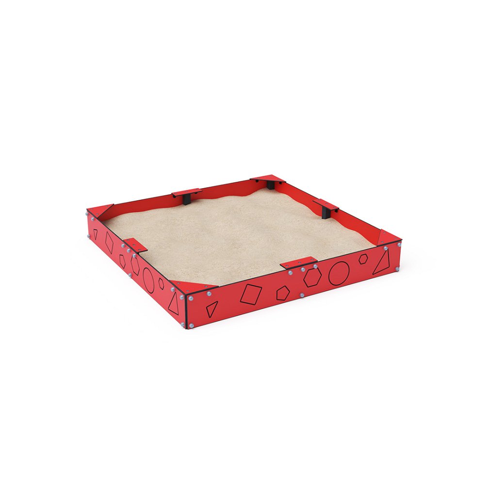Sandkasten 2 × 2 m VVZ-PD001