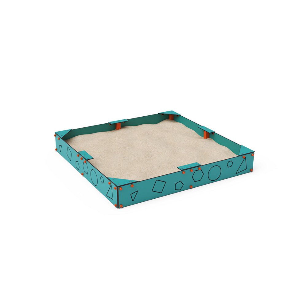 Sandkasten 2 × 2 m VVZ-PD001