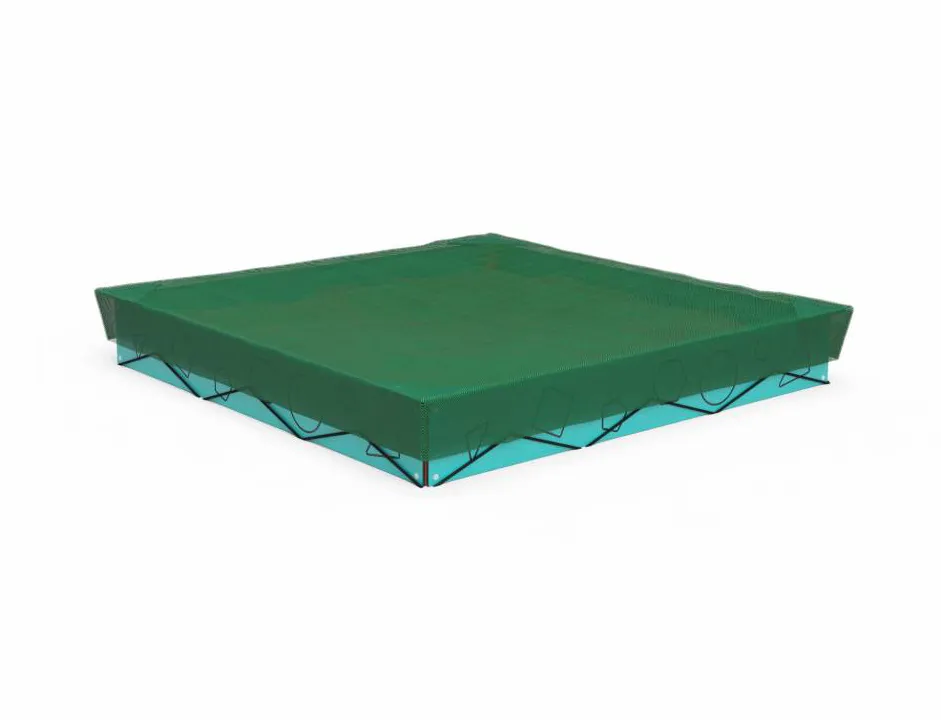 Sandkastenabdeckung 2x2m
