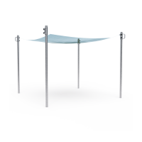 Beschattung und Abdeckung des Sandkastens