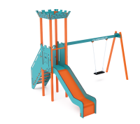 Wartungsfreie Minispielplätze