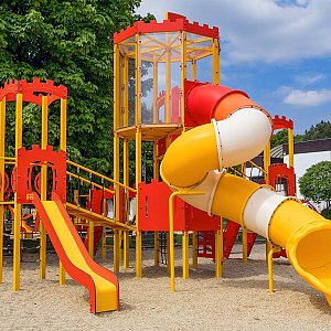 Der beliebte Spielplatz am Štrkovec-See wurde saniert Der beliebte Spielplatz am Štrkovec-See wurde saniert