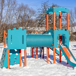 Neuer Spielplatz und Sportplatz im Dorf Dohňany Neuer Spielplatz und Sportplatz im Dorf Dohňany