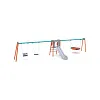Doppelrutsche mit Schaukel - Sitz 1x Classic, 1x Baby, 1x Nest VVZ-AP006-10 Doppelrutsche mit Schaukel - Sitz 1x Classic, 1x Baby, 1x Nest VVZ-AP006-10