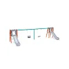 Doppelrutsche mit Schaukel - Sitz 1x Classic, 1x Baby VVZ-AP008-10 Doppelrutsche mit Schaukel - Sitz 1x Classic, 1x Baby VVZ-AP008-10