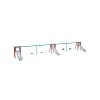 Dreifachrutsche mit Schaukel - Sitz 2x Classic, 1x Nest VVZ-AP011-10 Dreifachrutsche mit Schaukel - Sitz 2x Classic, 1x Nest VVZ-AP011-10